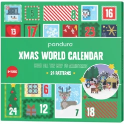 Adventskalender Xmas World – 6800 pärlor + tillbehör för att pärla en vintervärld!