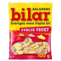 Ahlgrens Bilar Syrlig Frukt 130 gram