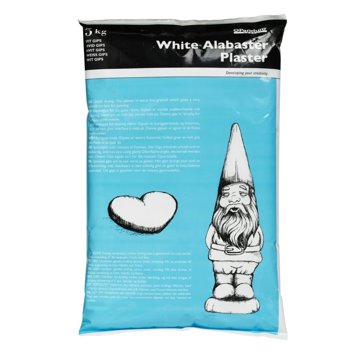 Alabastergips ekonomi 5 kg
