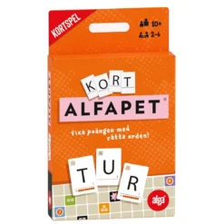 ALGA kortspel Alfapet, det perfekta spelet för att få ett stort ordförråd!