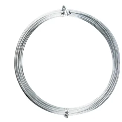 Aluminiumtråd silver 1,5 mm