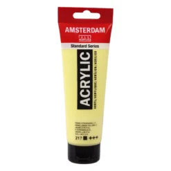 Amsterdam Acrylic akrylfärg 120 ml Permanent Lemon Yellow 217