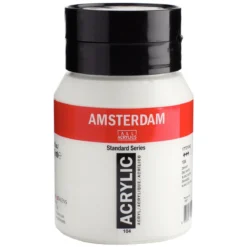 Amsterdam Acrylic akrylfärg 500 ml Zinc White 104