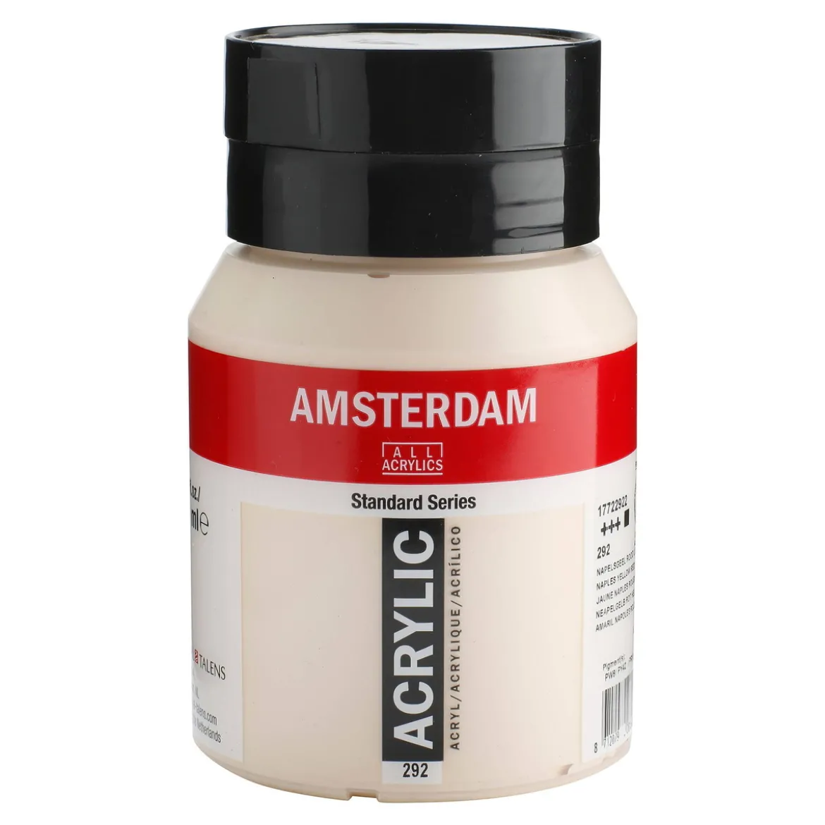Amsterdam Acrylic akrylfärg 500 ml Naples Yellow Red Light 292