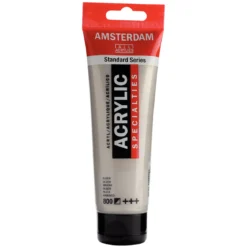 Amsterdam Acrylic akrylfärg 120 ml Silver 800
