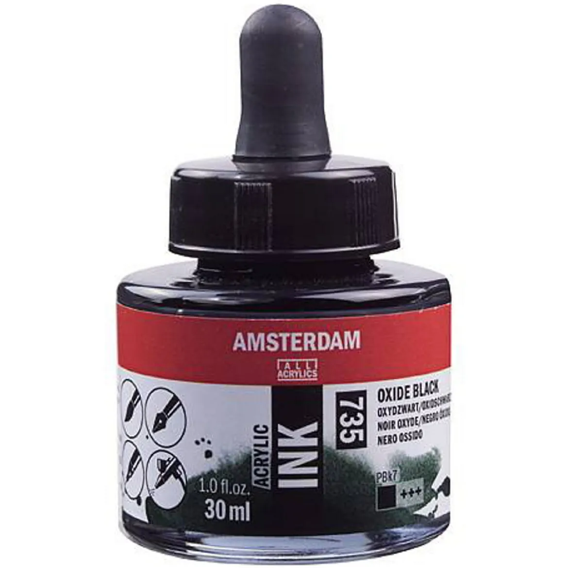 Amsterdam Ink Oxide Black 30ml