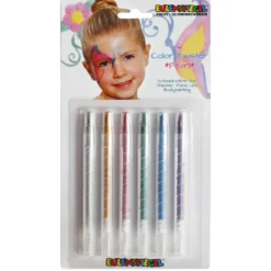 Ansiktskritor Twister Pearl 6p