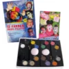 Ansiktsmålning kit maskerad