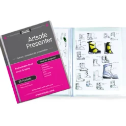 Artsafe plastficksmapp A4