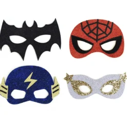 Assorterade superhjältemasker