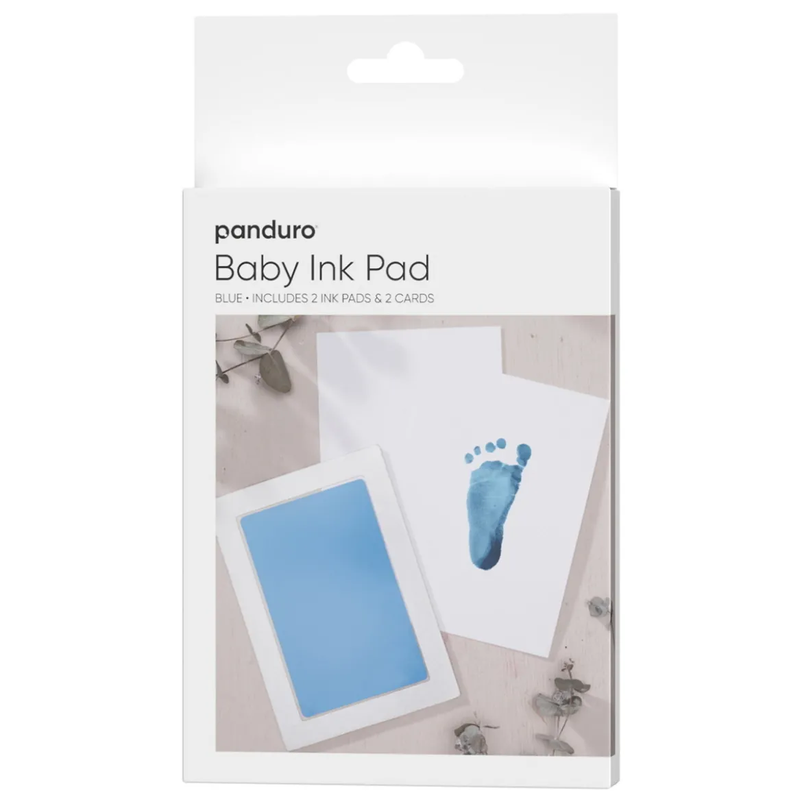 Baby Ink Pad blå, skapa ett vacker fot- eller handavtryck från din baby!