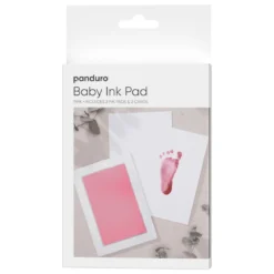 Baby Ink Pad rosa, skapa ett vacker fot- eller handavtryck från din baby!