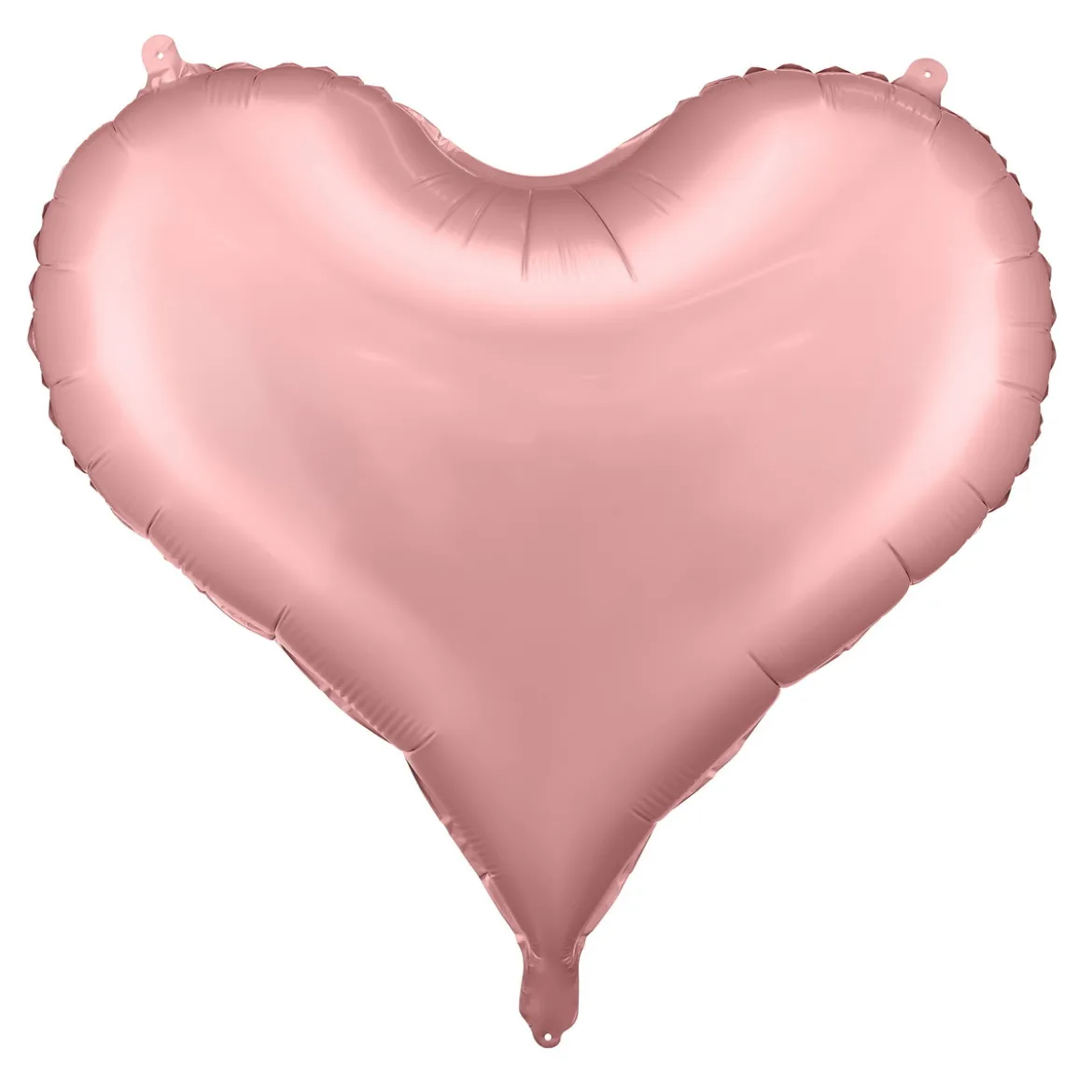 Ballong 61×53 cm – rosa hjärta, perfekt för alla hjärtans dag & valentines
