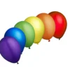 Ballonger Ø26cm rainbow 12st