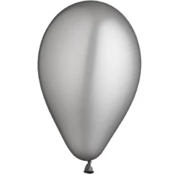 Ballonger Ø26cm silver 12st