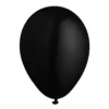 Ballonger Ø26cm svart 12st
