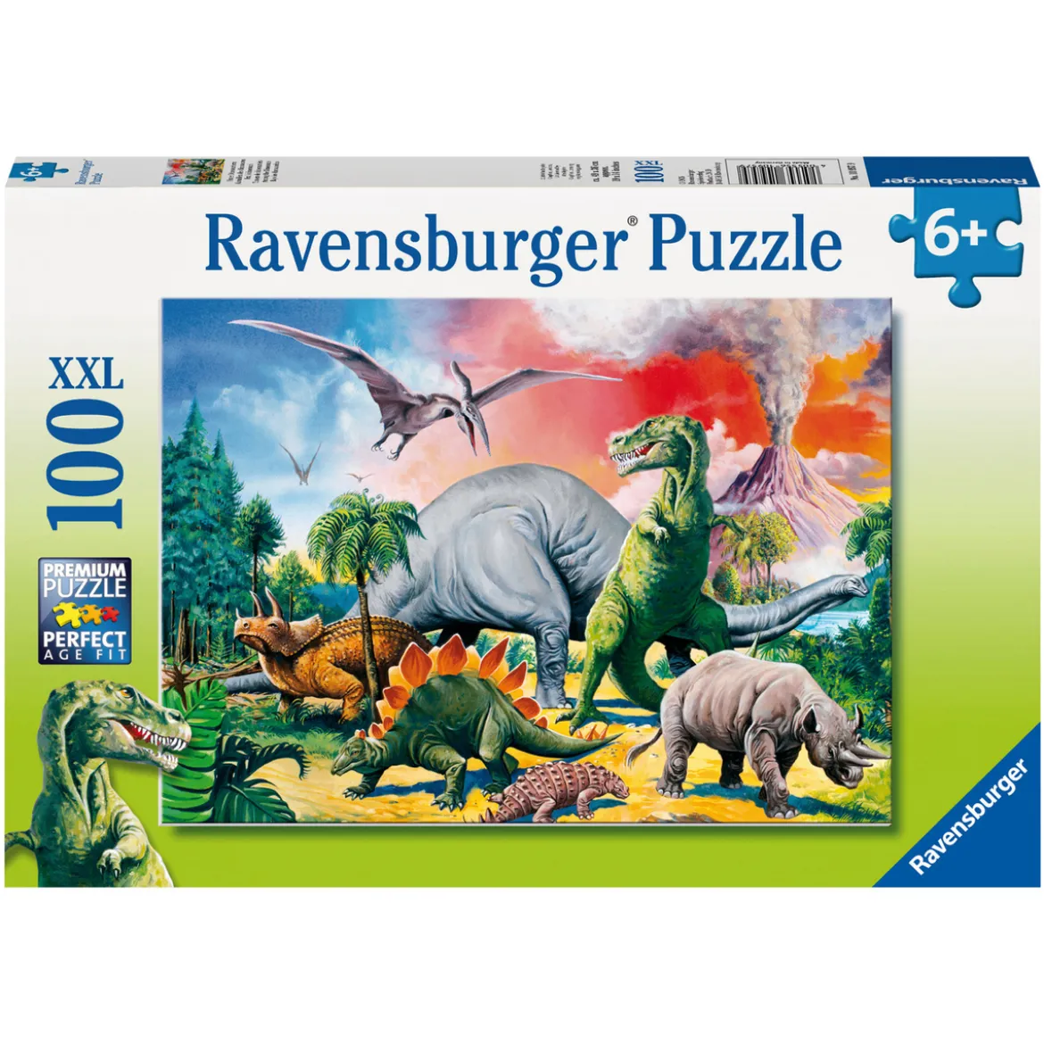 Barnpussel 100 Among Dinosaurs