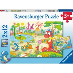 Barnpussel 2x12 Dino Friends
