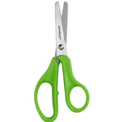 Barnsax med rund spets och grönt greppvänligt handtag. Längd 13 cm