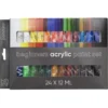 Beginners Acrylic Paint, akrylfärger för nybörjare 24×12 ml