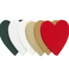 Big Pack Tags hjärtan 48 st – jultema