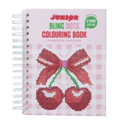 Bling Dots målarbok Cute – färgglad diamantmålning och färgläggning