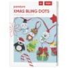 Bling Dots Xmas, pärla 7 fina julgransdekorationer med upphängning