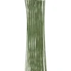 Blomsterpinnar / blomstertråd – 50 gröna pappersklädda pinnar à 30 cm, Ø 2,0 mm