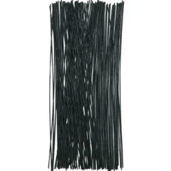 Blomsterpinnar / blomstertråd – 120 mörkgröna pinnar à 30 cm, Ø1,6 mm