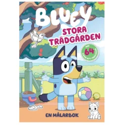 Bluey målarbok – Stora trädgården