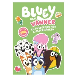 Bluey och vänner: En pysselbok med klistermärken