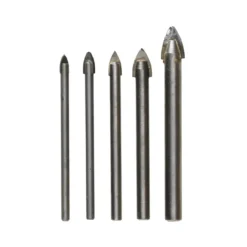 Borr, keramikborr för keramik och lergods, 5 st. Ø4, 5, 6, 8 och 10 mm