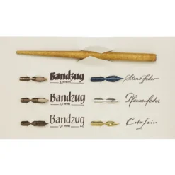 Brause kalligrafi set natur 6p