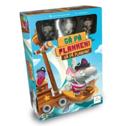 Brädspel Gå på plankan! Stjäl skatterna men akta dig för vattnet!