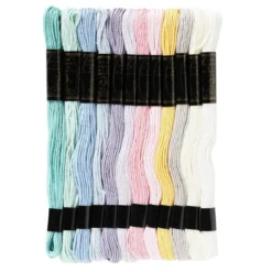 Broderigarn pastell 12 st/8 m