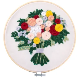 Broderikit blombukett