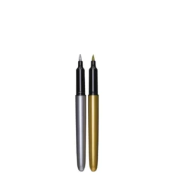 Brush Markers guld/silver 2 st