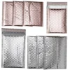 Bubbelplastpåsar i metallicfärger, 8 st. 150×105 mm / 200×125 mm , 4 av var
