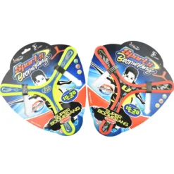 Bumerang boomerang av plast Ø27 cm – pris per styck, säljs assorterat.