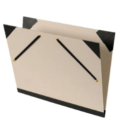 Canson Customisable portfölj kartongmapp 26×33 cm, med 2 elastiska remmar och hörnskydd