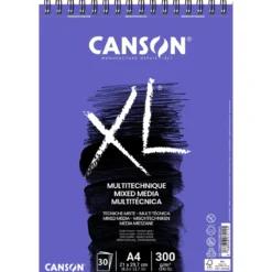 Canson XL Mix-Media block A4 210×297 mm, 30 ark, 300g/m²