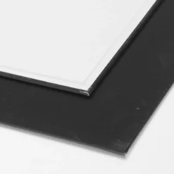 Canvas Panel svart – 20×20 cm, 3 mm tjock