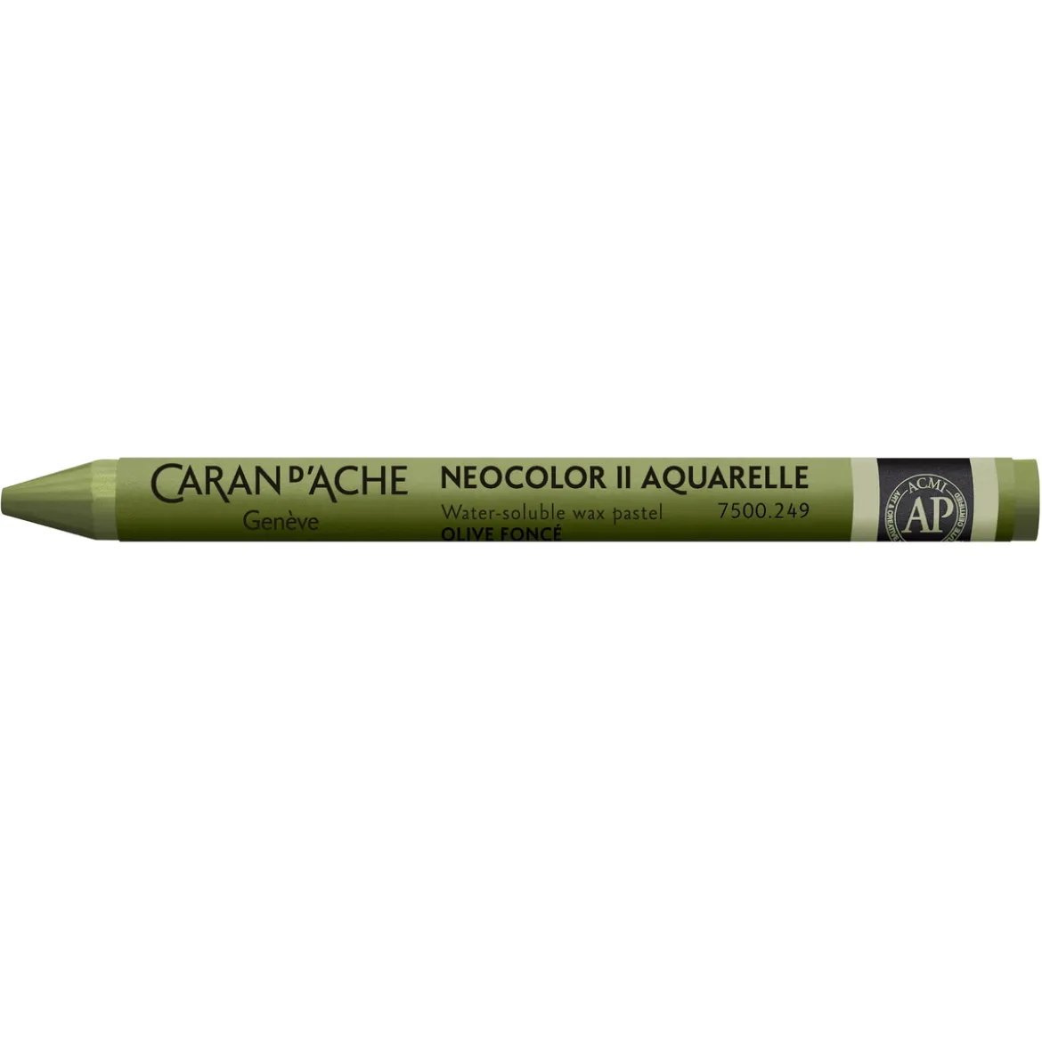 Caran d'Ache akvarellkrita Neocolor II 249 Olive