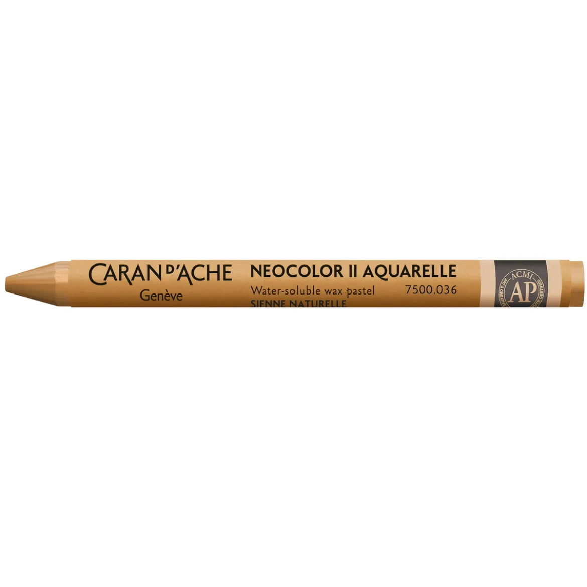 Caran d'Ache akvarellkrita Neocolor II 036 Raw Sienna