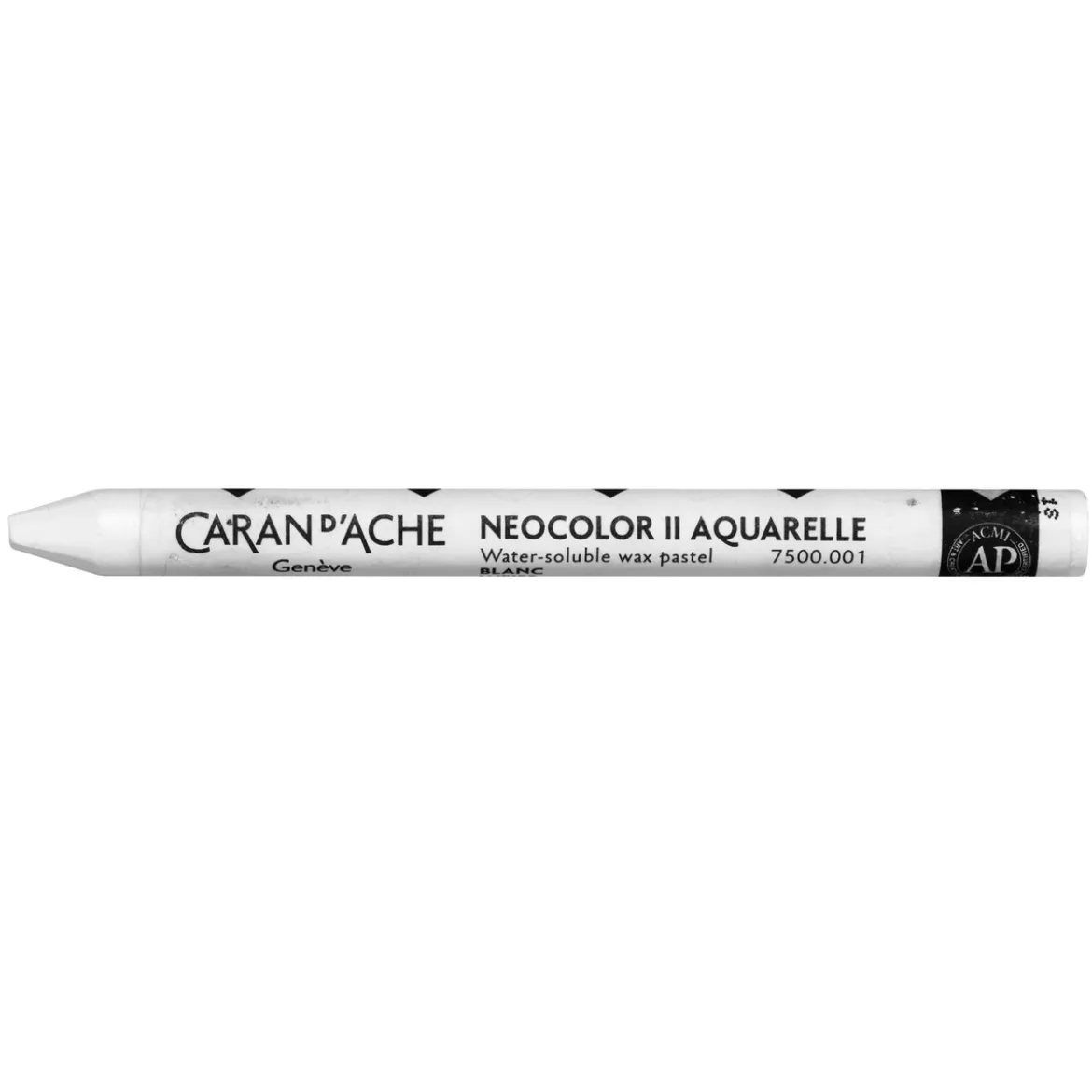Caran d'Ache akvarellkrita Neocolor II 001 White