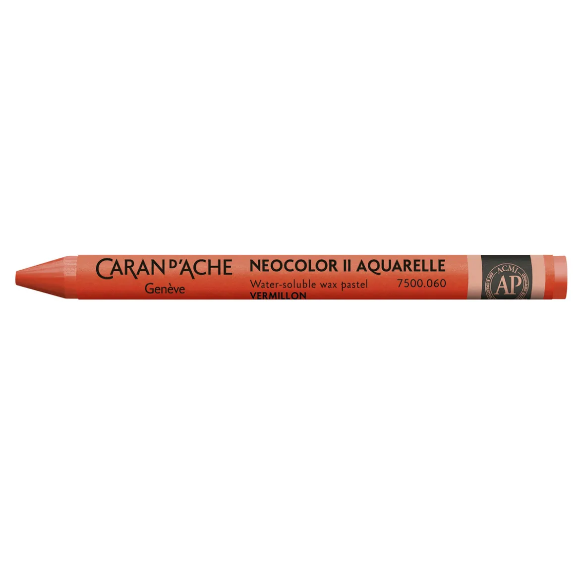 Caran d'Ache akvarellkrita Neocolor II 060 Vermillion