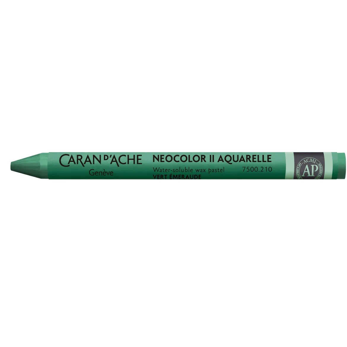 Caran d'Ache akvarellkrita Neocolor II 210 Emerald