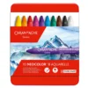 Caran d'Ache Neocolor II – 10 vattenlösliga akvarellkritor av högsta kvalitet