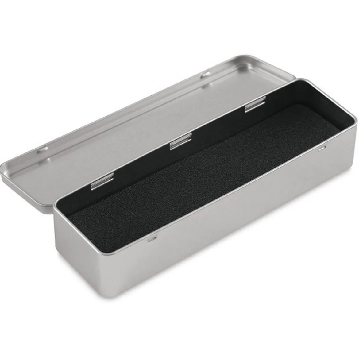 Caran d'Ache tomt metallskrin XL – 18,3×5,4×3,7 cm