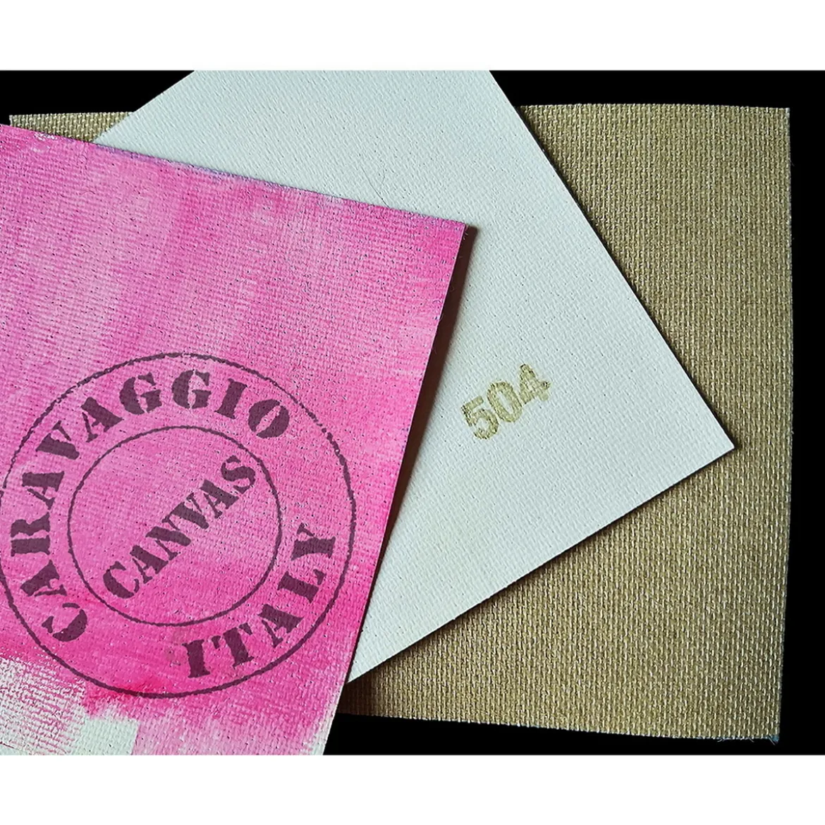 Caravaggio målarduk 504, 160 cm bred, 100% polyester, fin gräng, 215 g/m²